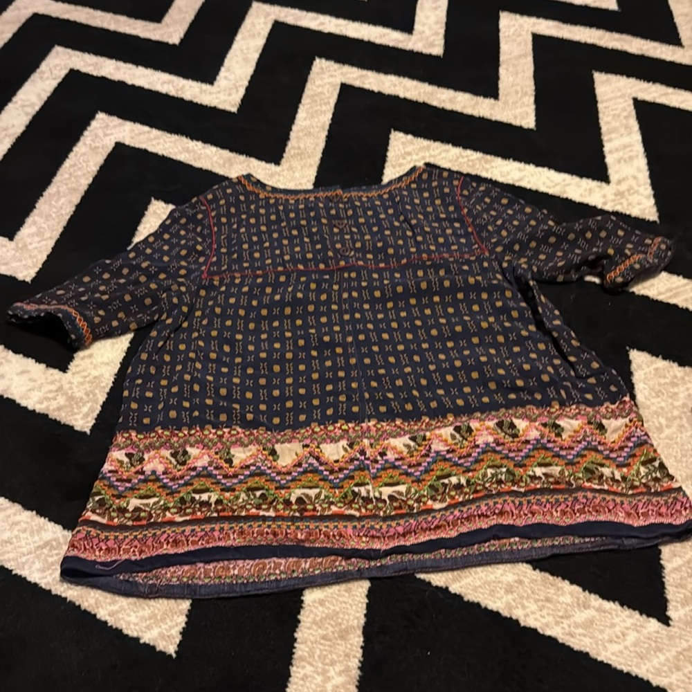 Anthropologie Holding Horses Mina Embroidered Top 4 - Picture 6 of 7